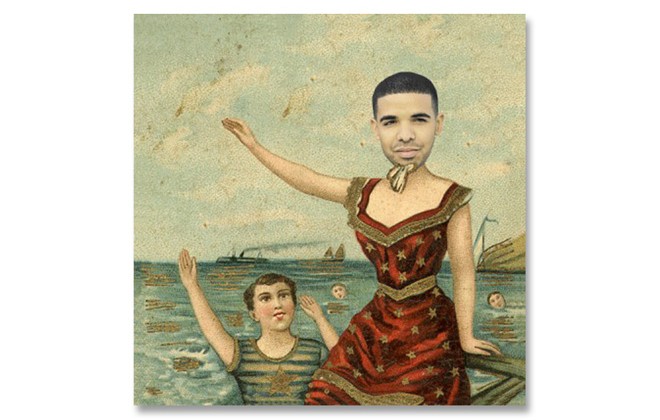 Famous Album Covers Featuring Drake's Face