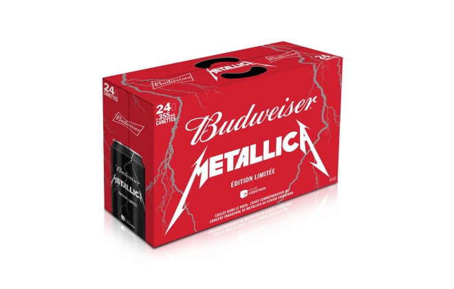 Budweiser X Metallica Limited Edition Beer