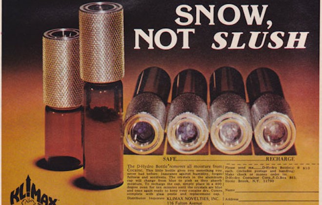 These Cocaine Merchandise Ads From The 1970s Are Insane