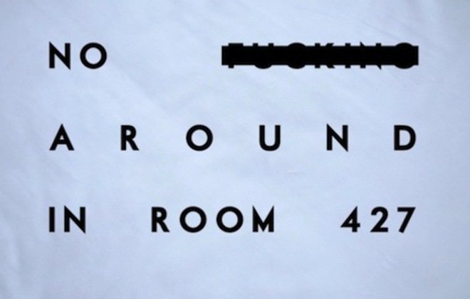 No F****** Around in Room 427