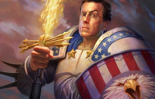 Stephen Colbert Being Great