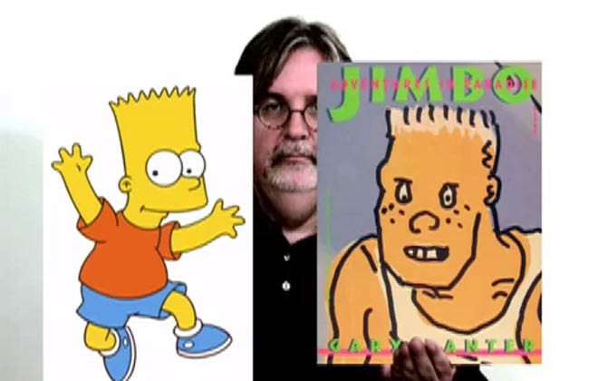 Invading pop culture and the origin of Bart Simpson’s hairline