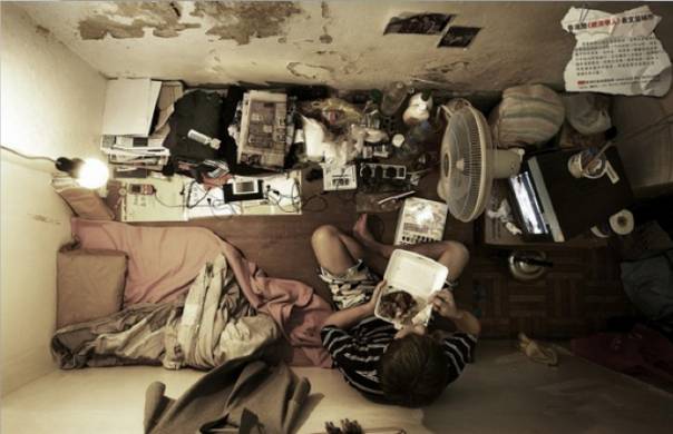 Grim Living Conditions In Hong Kong