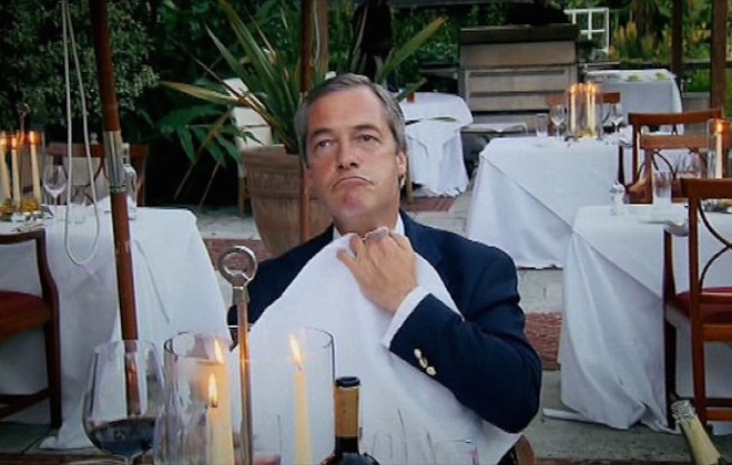 Nigel Farage's Proper Fucking Lunch