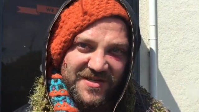 Watch Bam Margera Get Punched In His Stupid Face