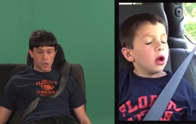 Joseph Gordon-Levitt Perfectly Recreates “David After Dentist”