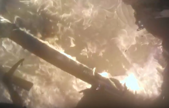 This Firefighter's Head-Cam Footage Is All Sorts Of Nope