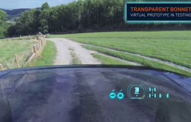 Land Rover's Transparent Bonnet Concept