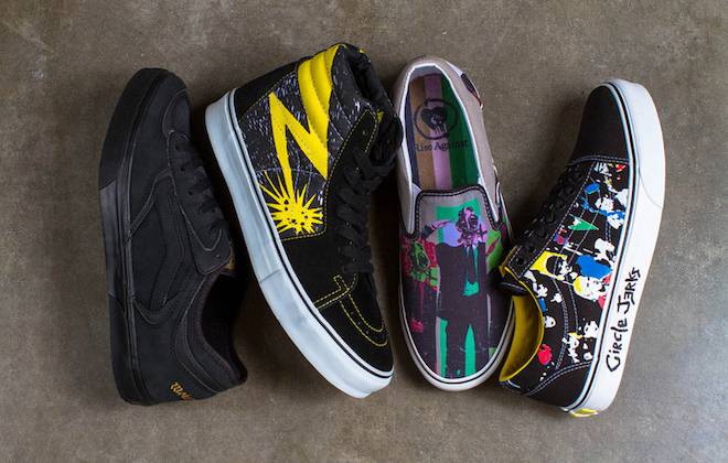 Vans Re-Releases Band Collaboration Sneakers for SXSW