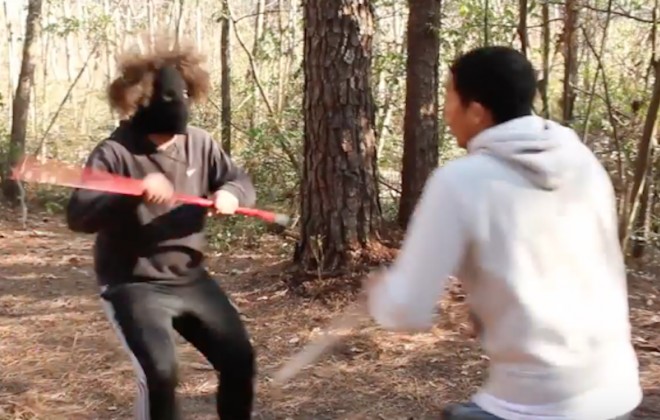 A No-Budget Fight Scene