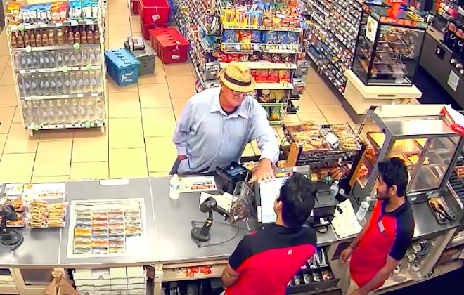 Man Robs Shop With Handgun Which Is... His Hand