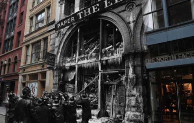 Old New York Crime Photos - Now And Then