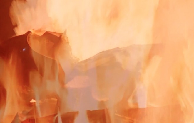 Watch Darth Vader Burn For 5 Hours