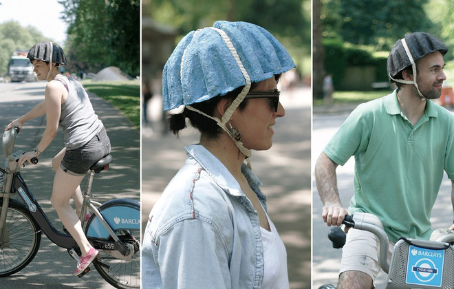 The Paper Pulp Helmet