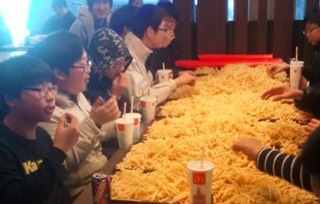 McDonald's Branch To Offer Unlimited Fries
