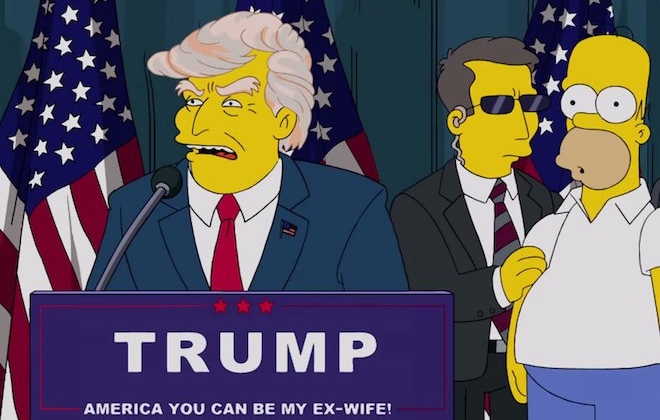That Time The Simpsons Predicted Donald Trump's Presidency