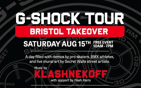 G-SHOCK UK Tour comes to Bristol