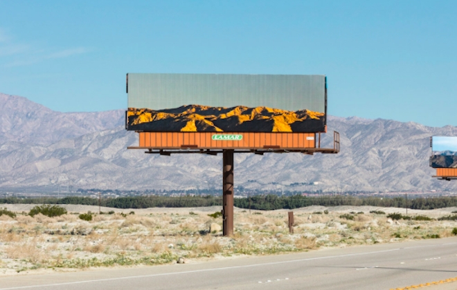 Jennifer Bolande Blends Billboards And Landscapes