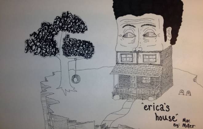 Mac Miller featuring Treejay – Erica’s House (Produced by Larry Fisherman & ID Labs)