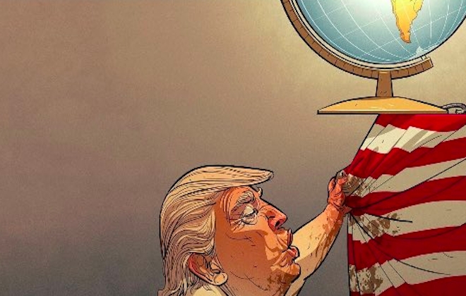 Norwegian Newspaper Publishes 'Shitty' Donald Trump Comic