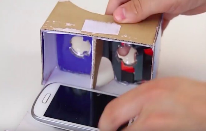 Make A Virtual Reality Headset Out Of Everyday Items!