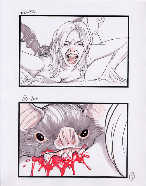 Hot to survive a vampire bat plague